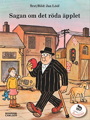 cover image of Sagan om det röda äpplet
